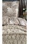 Rabbit Welsoft Puff Rabbit Feather Blanket 100% Cotton Duvet Cover Set - 4