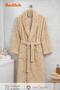 Mercan Model Bathrobe Salmon Color Size L - 2