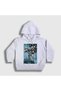 Unisex Kids White Magazine Tokio Hotel Hooded Sweatshirt 603287Tt