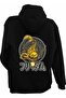 Ejder Kapşonlu Kanguru Cepli Sweatshirt