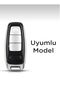 Audi A6 A7 A8 E-tron Q8 Q5 D5 C8 A3 Key Case WHITE GOLD - 3