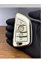 Bmw G30,G20,G10,G40 Smart Nano High Quality Silicone Remote Control Case White Gold