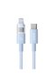 Cablu de încărcare iPhone Baseus, 20W, Albastru - 2
