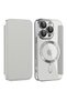 iPhone 16 Pro SmartMag Book Case, gray - 2
