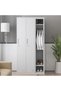 Protector 3-door wardrobe/locker, height 185 cm, width 90 cm, depth 40 cm - 2