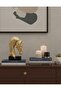 Decorative Book Holder with Cubit Horse Figurine - 2