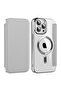 iPhone 13 Pro Max SmartMag Book Case, gray - 2