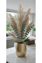 Bohemian and Modern Style Gold Vase - Office and Home Decoration 14 cm