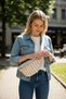 Retro Bohemian Colorful Floral Pattern Fabric Waist Bag - 3
