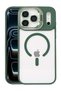 Matrixzn iPhone 17 Pro Cover with Remim Lens and Magsafe Stand - (230811) Dark Green