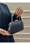 Women's glittery detailed evening shoulder bag - 7