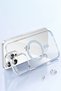 Matrixzn iPhone 15 Pro Move Stone Magsafe Cover - (234632) Natural Grey - 3
