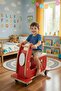 Wooden Toy Engine -With Wheels- Educational for Children- for Babies 1+ Years Old -Gift - 3