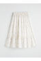 Nevavm Ruffled Floral Patterned Girls' Skirt with a Difference - 3