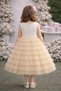 Girls' Long Tulle Dress - 2
