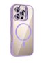 Matrixzn iPhone 16 Pro Remim Lens Cover with Magsafe Stand (234730) - Lilac - 2