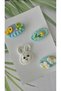 Baby Hair Clips for Thin Hair Baby Antiallergic Elegance 4-Piece Organic Hair Clips for Babies (0-3 Years) - 2