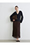 Elastic Waist Chiffon Skirt
