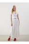 Elastic Waist Krinkle Skirt
