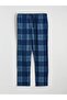 Blue Standard Fit Men's Pajama Set (S6) - 5