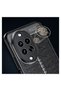 Huawei Nova 14 Pro Compatible Silicone Case with Leather Pattern, Camera Protection, Shock Absorption, Autofocus Cover - 3