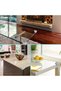 4 Units. Ready-Made Adhesive Coffee Color Thick Rubber Soft Baby Corner Protector Cushion Bed Base Edge Protection - 6