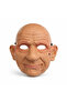 Realistic Old Man Mask – Plastic Horror Mask with Latex Look