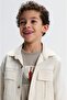 Limi̇ Boy Soft Texture Linen Shirt Jacket Pants Embroidered T-Shirt 3 Piece Set - 5