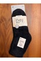 1 Pair of Women's Plush Bootie Socks Black – Soft, Stylish, and Warm - 2