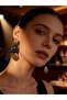 Women's Steel Earrings Bow - 4