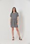 Black Crew Neck Dress |   Vmd1924 - 2
