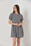 Black Crew Neck Dress |   Vmd1924