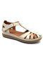 25033540 Women's Genuine Leather Closed-Front Anatomical Sole Daily Sandals - 2