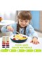 Airabc Ice Cube Tray, Pack of 4 Silicone Ice Cube Trays with Lid, Space-Saving and Stackable - 3