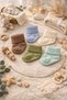 Organic Cotton Unisex 5-Piece Premium Newborn Baby & Kids Socks