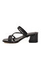643332 Z Black Patent Leather Women's Slippers - 4