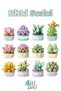Panlos Micro Block Plant Series 1250 Flower Bouquet 311 Pieces Toy Building Set Ffp-1250 - 5