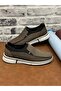 Genuine Nubuck Leather Large Size 45-46-47 Baykara Light Soft Men's Shoes - 4