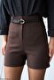 Women's Belted Mini Skirt Shorts & Bermuda - 2
