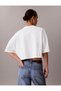 Women's Ss Boxy Fit Heritage Graphic Detailed Crop T-Shirt - 4