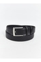 Lcw Accessories Black Leather Look Men's Belt