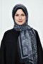شال لينا بنمط اللبلاب
