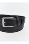 Lcw Accessories Black Leather Look Men's Belt - 2