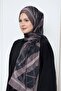 Line Pattern Bamboo Shawl - 2