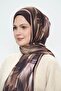 شال من الخيزران بنمط زهور خطية - 3
