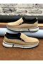 Genuine Nubuck Leather Large Size 45-46-47 Baykara Light Soft Men's Shoes - 2