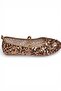 Y250322040 Bronze Fabric Sequined Women's Ballerinas - 7