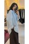 Kadın Oversize Gömlek - 2