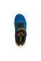 Boy's S Lights Meteor Blue Sports Shoes - 3