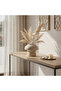 Mushroom-Inspired Ceramic Decorative Flower Vase – Beige - 2
